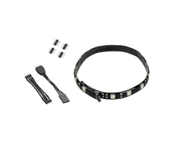 CABLEMOD PREMIUM LED LIGHTING KIT - MAGNETIC LED STRIP 60CM RGB / AURA SYNC / WIDEBEAM LED / BRILLIANT COLOR / FULLY CHAINABLE UP TO 3M